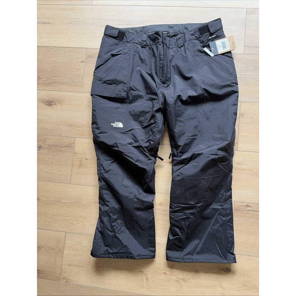 The North Face Women's Freedom Black Winter Ski Snow Pants Sz 3X Short $169